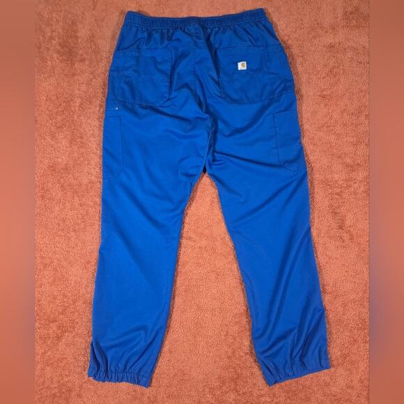 Carhartt Force Men's Blue Scrubs Medical Pants W33 L30 - Picture 5 of 11